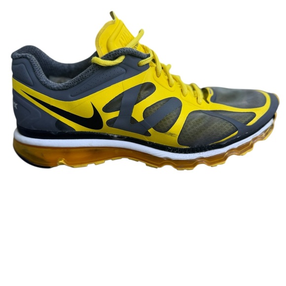 Nike Air Max 2012 Vibrant Yellow and Gray